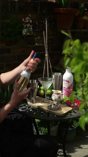 Raspberry Peach Vodka Martini | Dutch Barn Cocktails