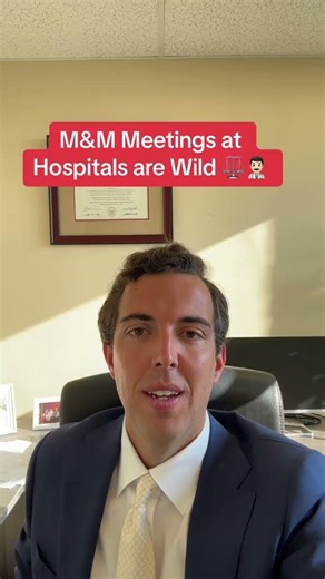 Morbidity and Mortality fyp malpractice lawyer safety... #Shorts #tommythelawyer