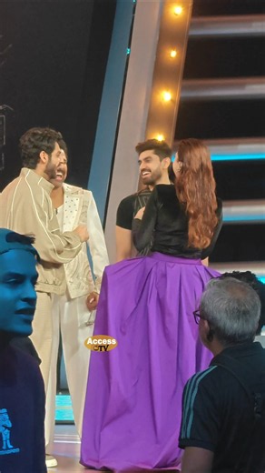 Avinash Mishra,Farrhana Bhatt, Karan Wahi At Khatron Ke Khiladi S15 Grand Finale Shoot