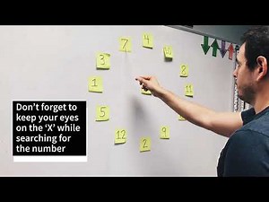 Daily Vision Vlog: Sports Vision Training Exercise - Central Peripheral Saccades