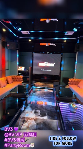 BV3 @BV VIP 宝阁利 #BV3包厢🎤 #PartyRoom🎂 #时尚型男KTV #男模歌手经纪有限公司💜 #我帅气的弟弟们越来越多💜