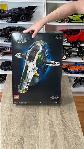 Unboxing LEGO Star Wars UCS Jango Fett's Firespray-Class Starship for my next build
