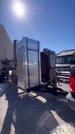 titus smokers | Check out this badass 500 gallon insulated firebox built out with a full cabinet smoker with insulated firebox ,Santa Maria , griddle, open... | Instagram