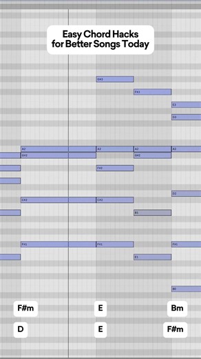 Easy Chord Hacks for Better Songs Today #ableton #musicproducer #piano #midi #chords