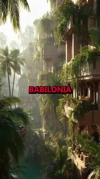 Los jardines colgantes de babilonia