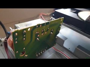 Teac CD-P1260 inside