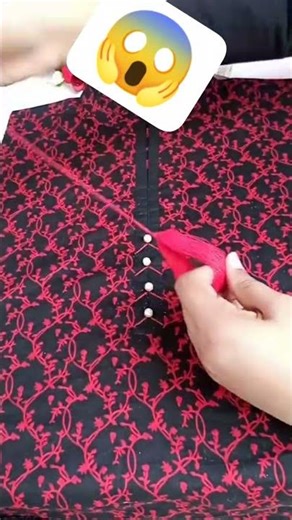 Thread Se Perfect Tassel 😍 Super Easy Sewing Trick#shorts#youtubeshorts