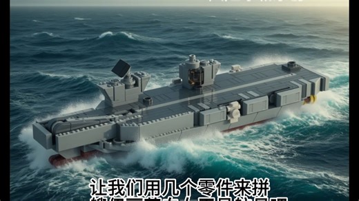 【MOC教程】乐高伊丽莎白女王号航母原创MOC教程