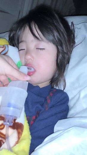 喘息対策：子供の吸入器使用法