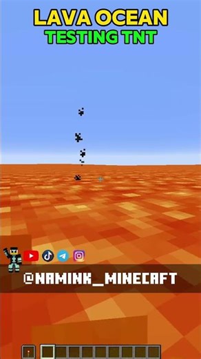 The Most INSANE Lava TNT in Minecraft