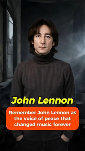 John Lennon Then & Now — A Timeless Legend Returns on the Red Carpet😢 #thenandnow #nostalgia #aiart