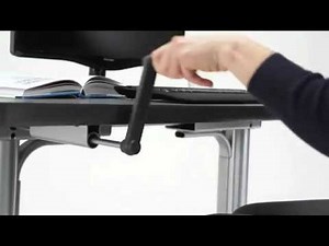 Humanscale's Height Adjustable Float Table