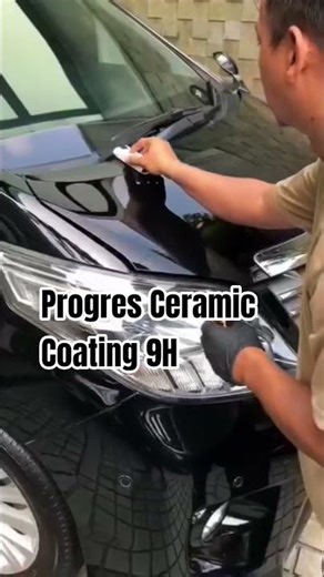 Progres Ceramic Coating 9H #youtubeshorts #amridetailing