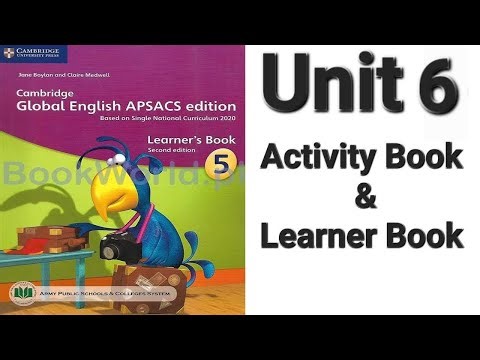 ||Global English APSAC Edition|| Activity Book Solved ||Class 5th Unit 6||