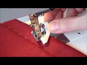 Blind Hem Presser Foot. How to Sew Blind Hem on Sewing Machine