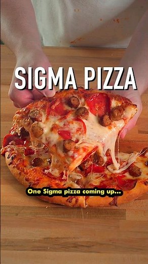 Sigma Pizza with ‪@cookshowtrevor‬