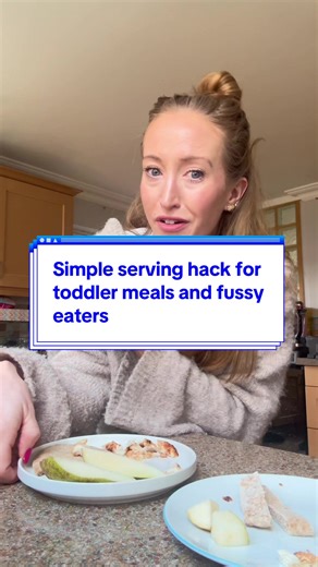 Ever thought about how much food you’re serving your toddler or fussy eater? I shared this tip several weeks ago on the other app and had families coming back days later saying what a difference it had made. And the truth is I look at a lot of videos of kids being fed online, and often think “it serve a lot less initially”. Whilst it may seem so small it’s almost too simple, reducing portion size can have huge benefits for kids: ✅ they are less overwhelmed with the plate ✅ the visual ‘expectatio