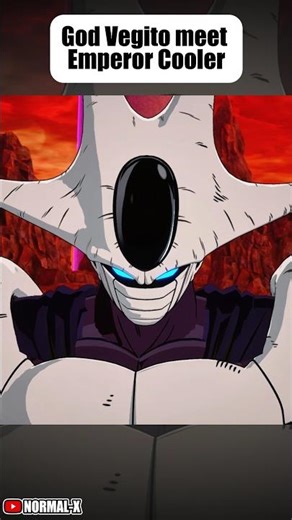 GOD VEGITO MEET EMPEROR COOLER 🔥#goku #dragonball #dragonballz #dragonballsuper #anime #goku #vegeta