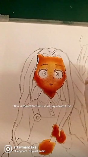 Watercolor Skin Tutorial | Artsy ManCake