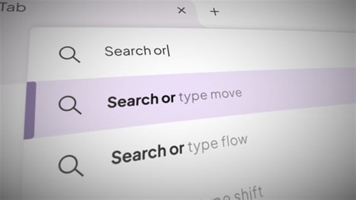 Animated Search Bar Autocomplete Text Reveal