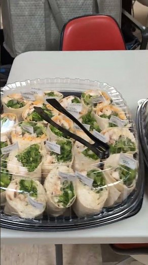 Catering Setup - Crazy Bowls & Wraps