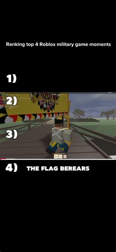 Top 4 moments in Roblox military games