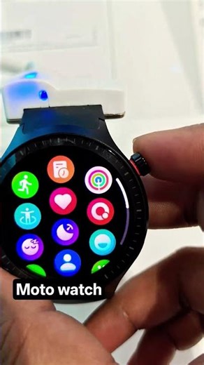 New Moto Watch!! #motorola #motowatch #watch #newgadgets