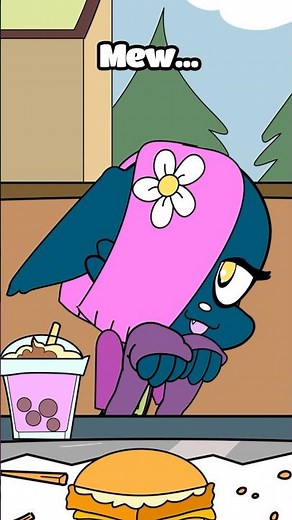 Amaya drague Juju pour un BURGER ! #humour #animation #lagrottedejuju #anime #kawaii #furry