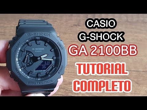 CASIO G Shock GA 2100BB Reseña completa y desarrollo de manual