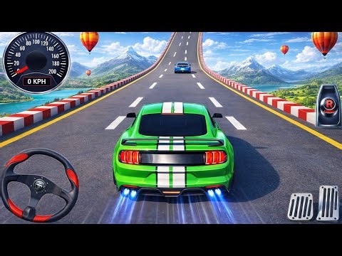 Muscle Car Stunts 2020 - Mega Stunt Ramp Simulator - Android GamePlay #3