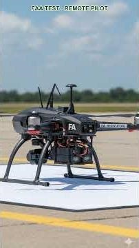 FAA Drone Quiz: Which FAA rule applies: operating a 1,280 g (2.8 lb) quadcopter for your... #shorts