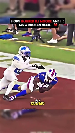 DJ Moore looked Lifeless after the Injury…💔🥹 #shorts #nfl | dj moore injury update