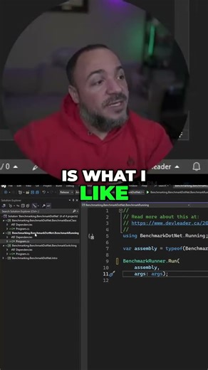 Quick tip for running CSharp benchmarks!
