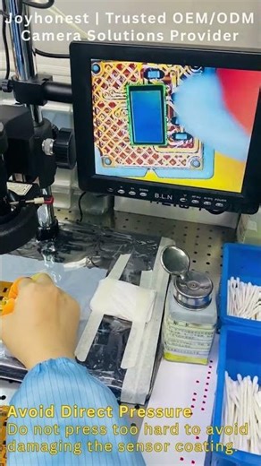Inside the Lab: Image Sensor Cleaning Process | Joyhonest Factory