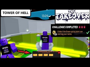 [THE TAKEOVER] - TOWER OF HELL SCRIPT - SPRAY GIVER, AirWalk| (NO KEY!)