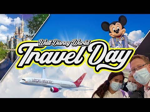 WALT DISNEY WORLD TRAVEL DAY ✈️ Orlando Florida December 2021