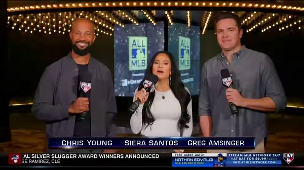 7.7K views · 70 reactions | "You already know Sin City isn't ready for us."  Chris Young, Siera Santos and Greg Amsinger share what they're looking forward to ahead of tomorrow night's All-MLB Team Show in Las Vegas!  8pm ET on MLB Network | MGM Rewards | MLB Network | Facebook