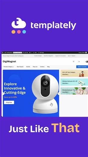 Build Your Entire eCommerce Website This Black Friday in ONE Click with Templately