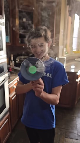 The Full Life Crew: minions fart blaster smoke rings!