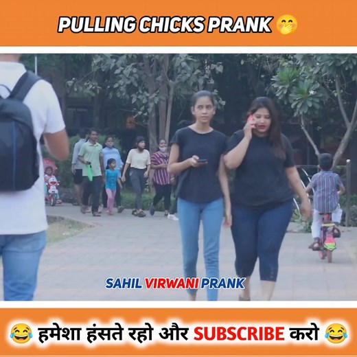 19K views · 812 reactions | Pulling Chicks Prank Instagram pe follow kijiye https://appopener.com/ig/173zpe5v4 #reels #reelsfb #reelsviral #foryou #fyp #comedy #funny | Sahil Virwani Pranks | Facebook