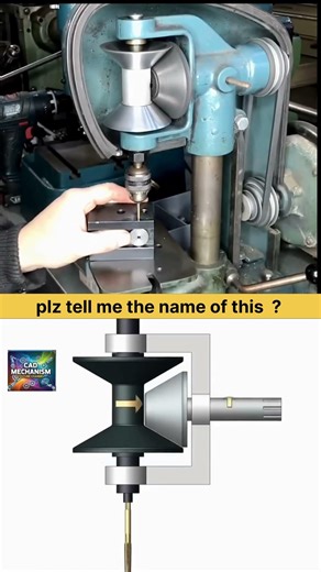 The Magic of Friction: Variable Speed Sensitive Drill Press Mechanism ⚙️#engineeringshorts #cad