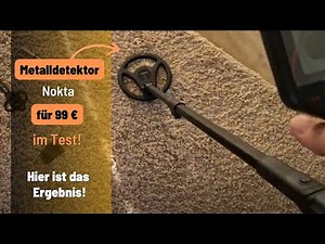 Test - Nokta Metalldetektor – 1st Swing Metalldetektor Profi