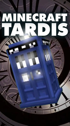 I Built a TARDIS in Minecraft #Minecraft #DoctorWho #TARDIS #MinecraftBuild #MinecraftShorts