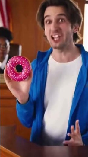 Two guys fight over donuts 🤣