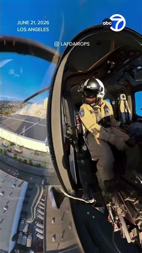 New video shows pilot view of water drops