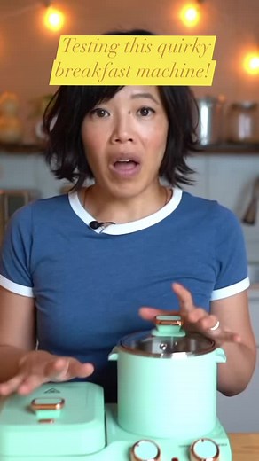 261K views · 2.9K reactions | Testing this quirky breakfast machine! #reels #fyp #cooking #recipe #ramen #breakfast | Emmymade | Facebook