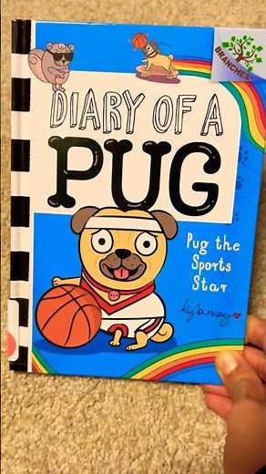 Diary of a Pug - Pug the Sports Star #shorts #kidsbooks #picturebooks #beginningreaders