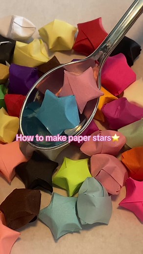 DIY Paper Stars Tutorial