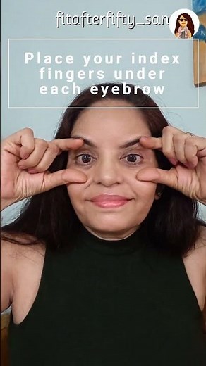 Tone Hooded Eyelids | Exercise To Strengthen Eyelid Muscles | Lift Sagging Eyelids Naturally