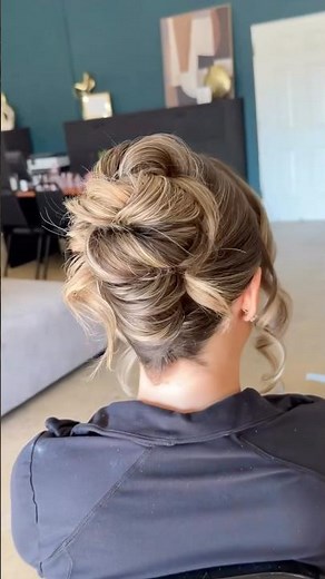French Bun Hairstyle in 1 Minute | Easy Elegant Bun | How to Do a Perfect French Bun #hairstyle